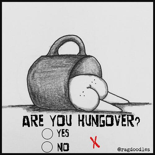 hungover