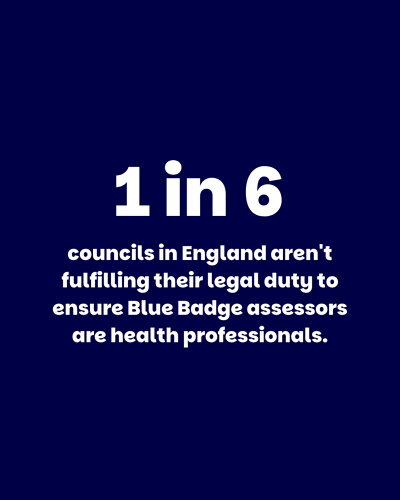 Blue badges launch